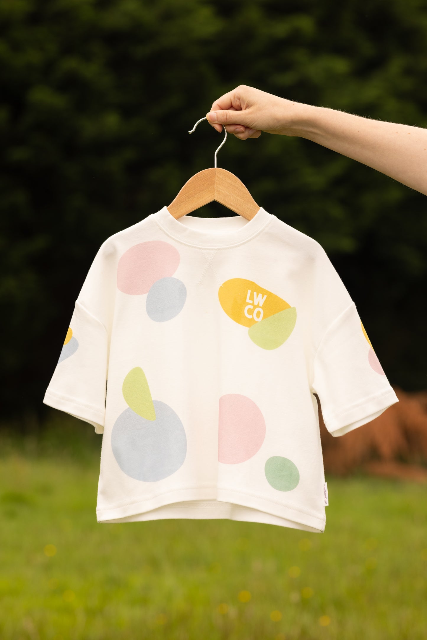 Colour Splash Tee (White)