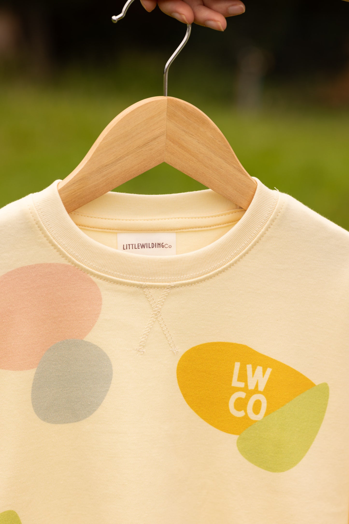 Colour Splash Tee (Butter Yellow)